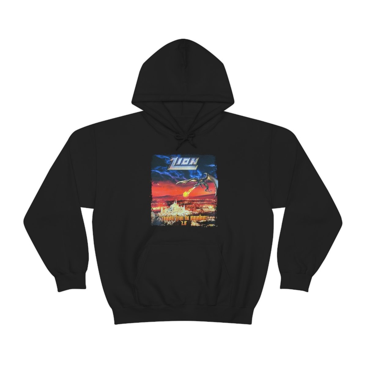 Zion – Thunder From The Mountain 2.0 Pullover Hooded Sweatshirt 185MD