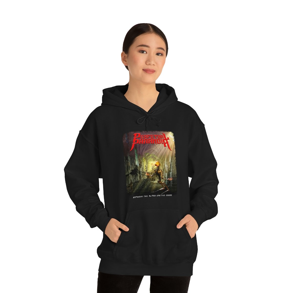 Perpetual Paranoia – Between the Altar And the Cross Pullover Hooded Sweatshirt