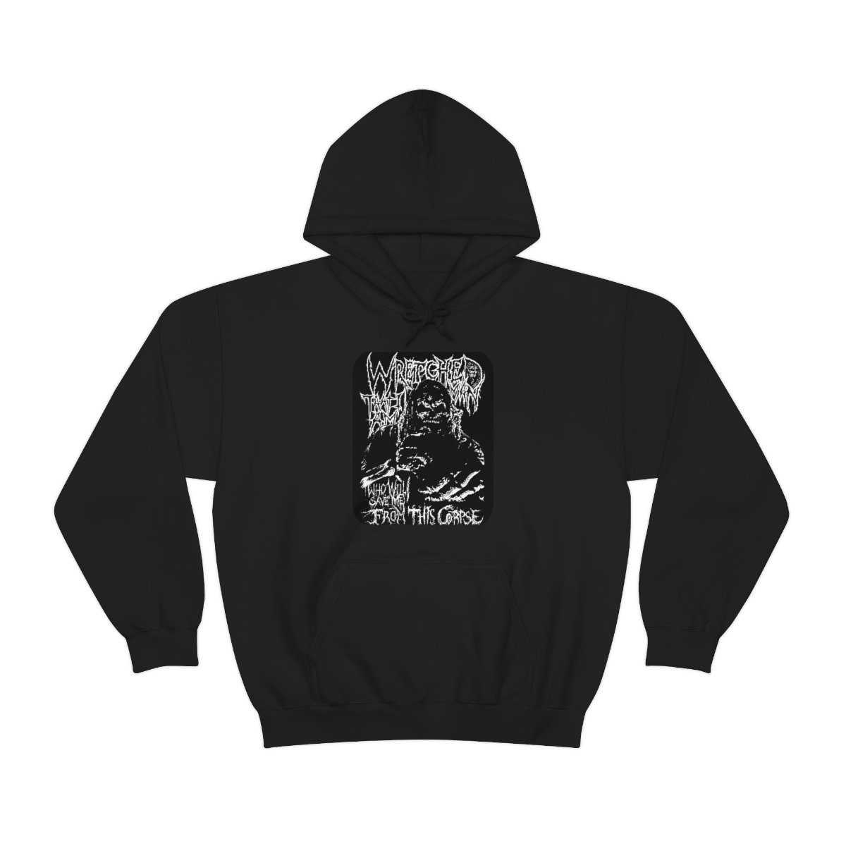 Wretched Graverobber Who Will Save Me Pullover Hooded Sweatshirt