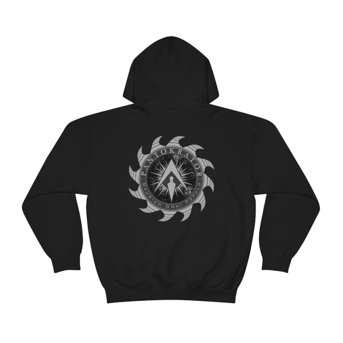 Pantokrator – Marching Out of Babylon Star and Emblem Pullover Hooded Sweatshirt