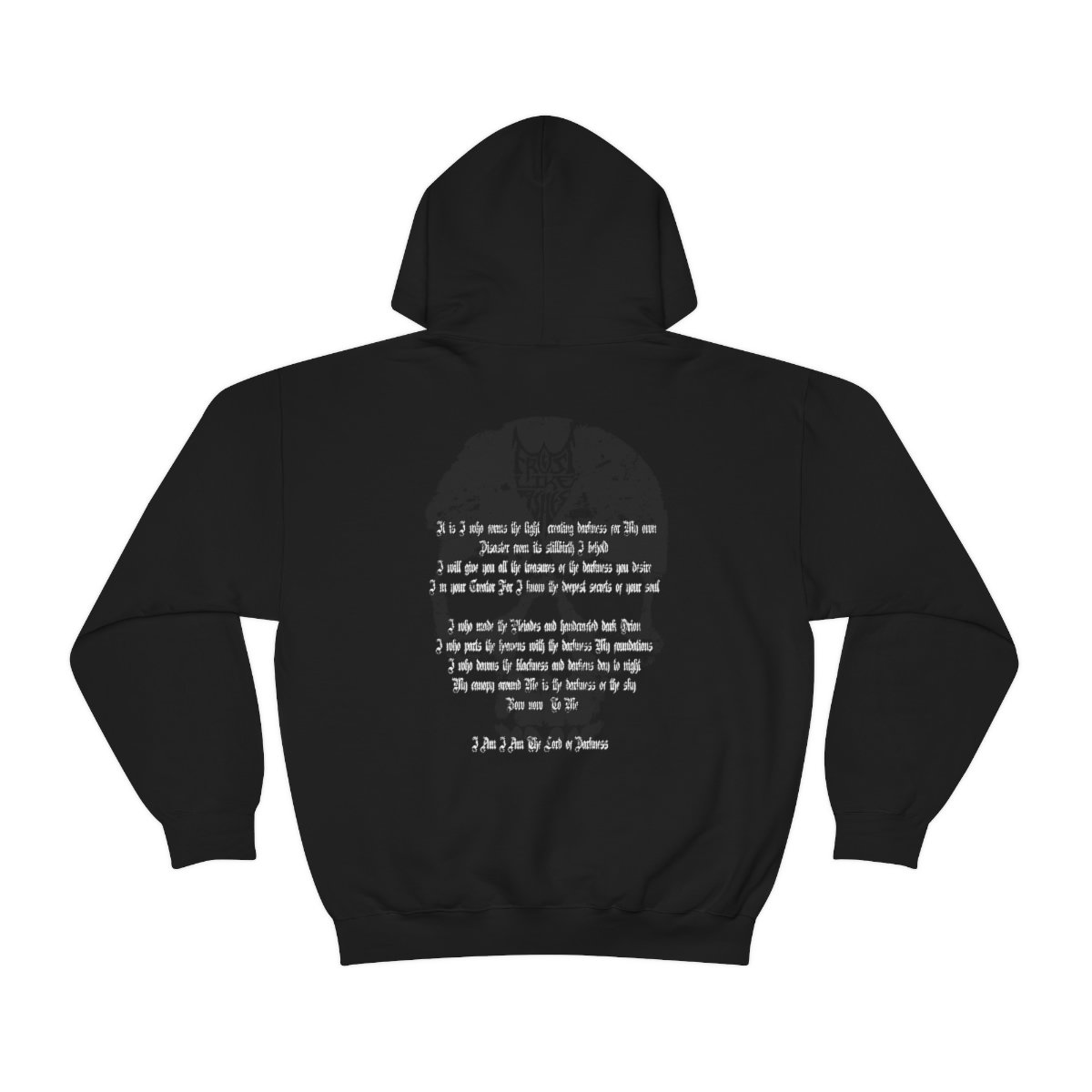 Frost Like Ashes Lord of Darkness Pullover Hooded Sweatshirt