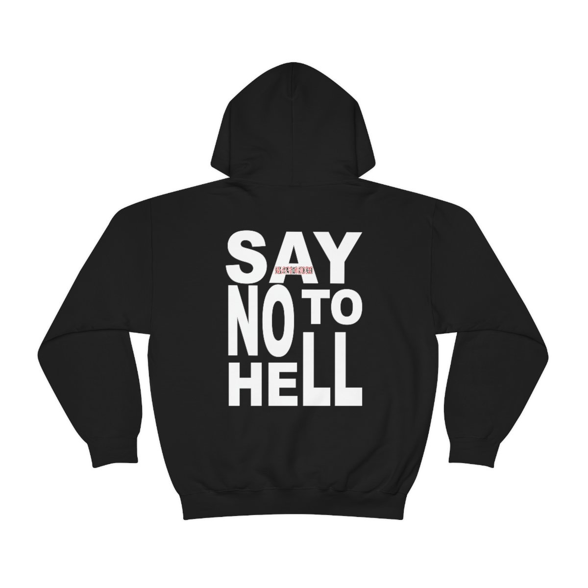 Bride – Hell No! 2021 Version Pullover Hooded Sweatshirt
