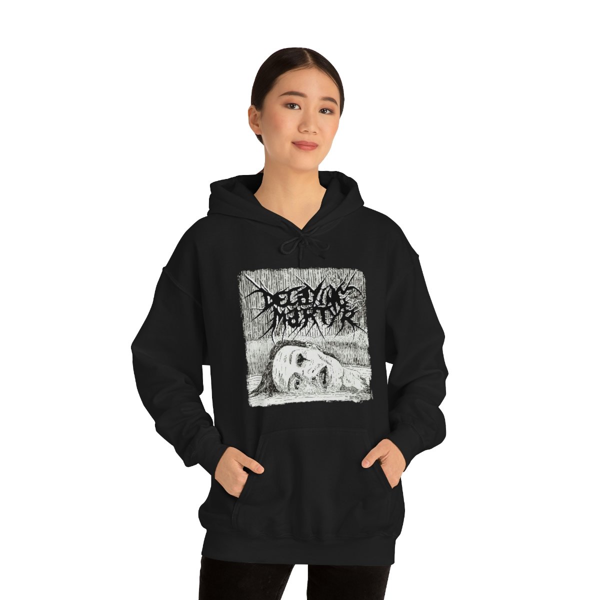 Decaying Martyr Pullover Hooded Sweatshirt