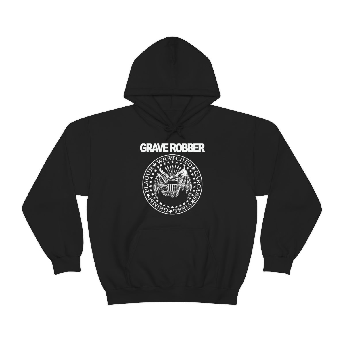Grave Robber Hey Ho Let’s Whoa Pullover Hooded Sweatshirt