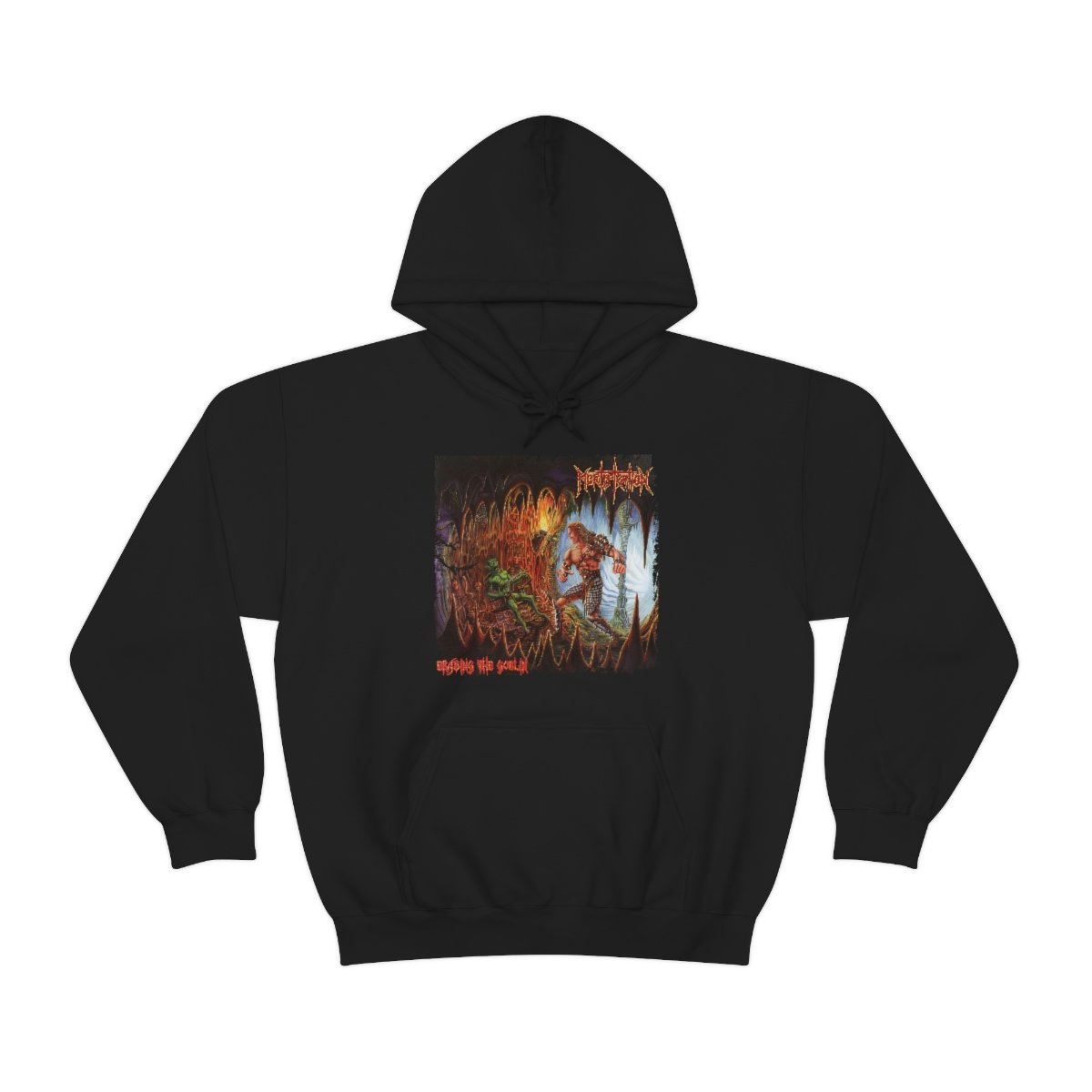 Mortification – Erasing the Goblin Cavern Version Pullover Hooded Sweatshirt