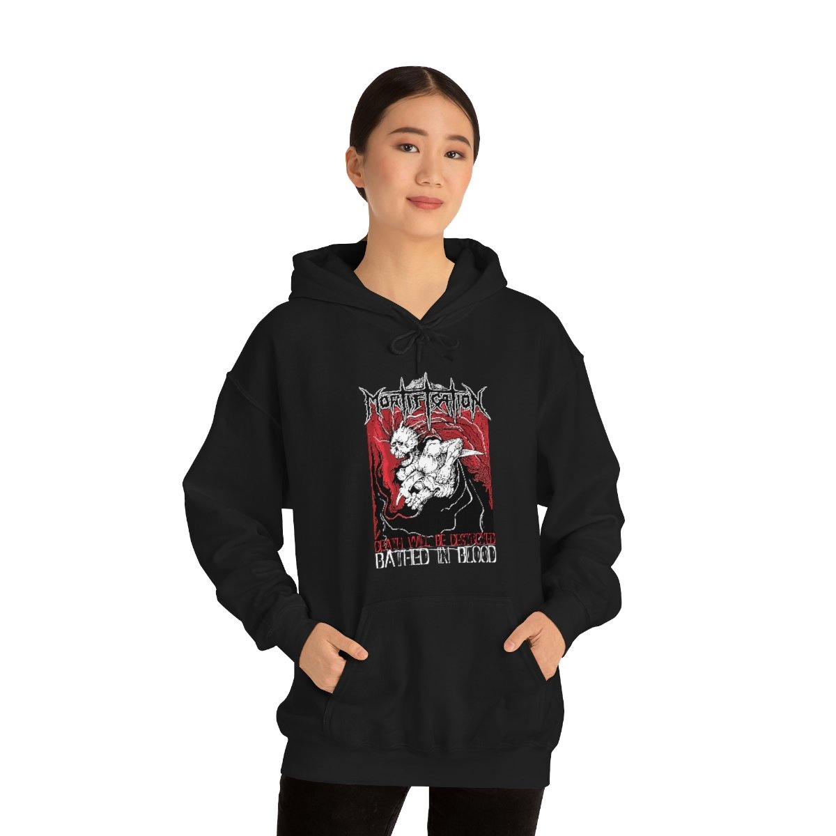 Mortification – Bathed In Blood Pullover Hooded Sweatshirt