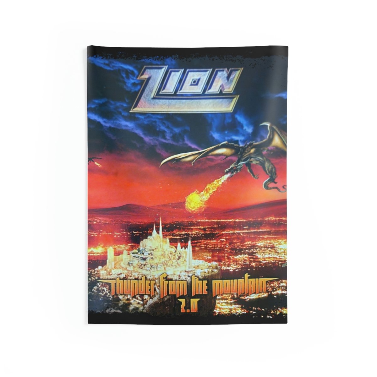 Zion – Thunder From The Mountain 2.0 Indoor Wall Tapestries