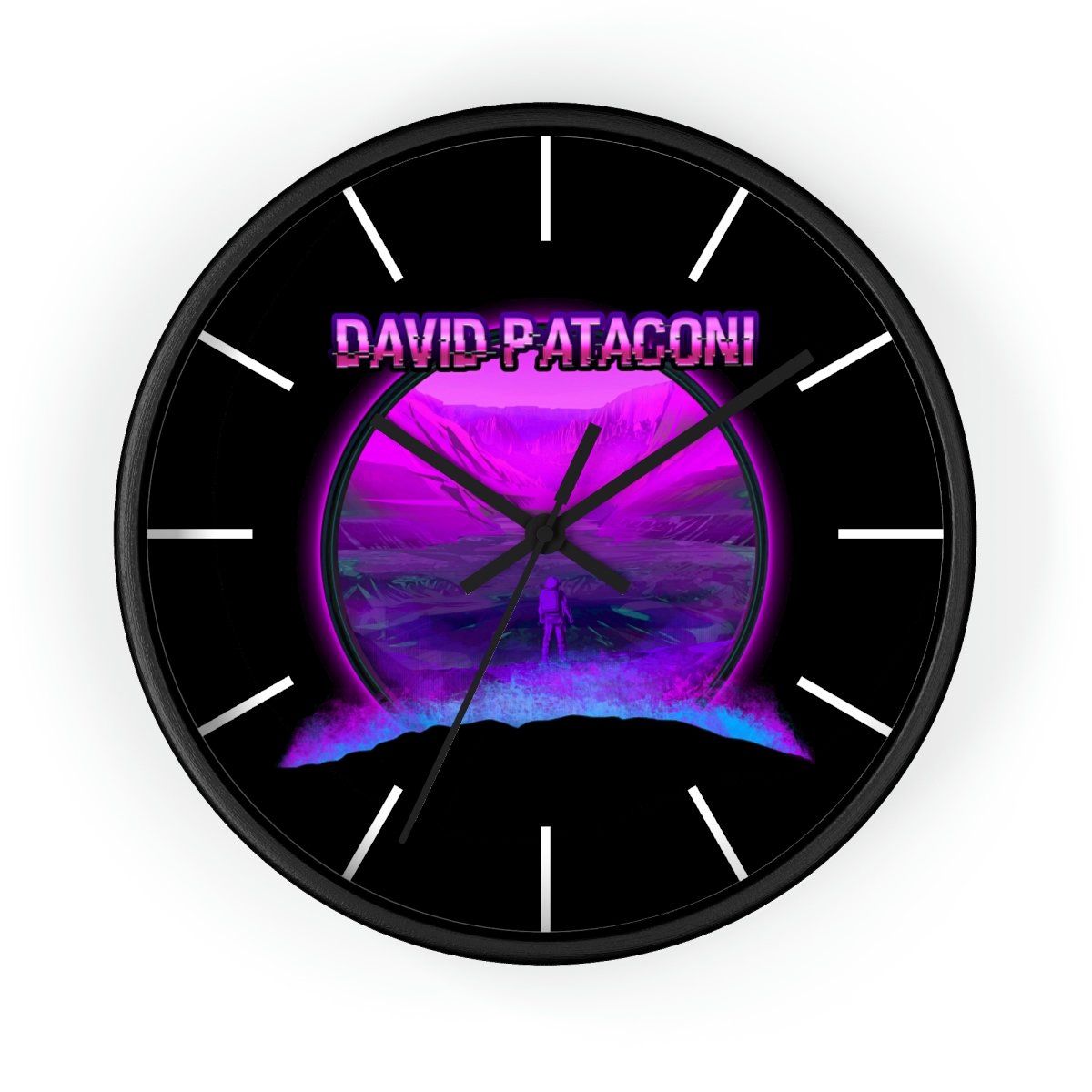 David Pataconi Space Exploration Wall clock