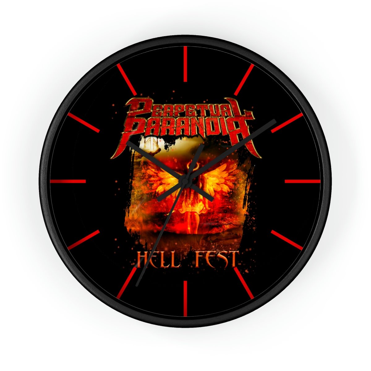 Perpetual Paranoia – Hell Fest Wall Clock