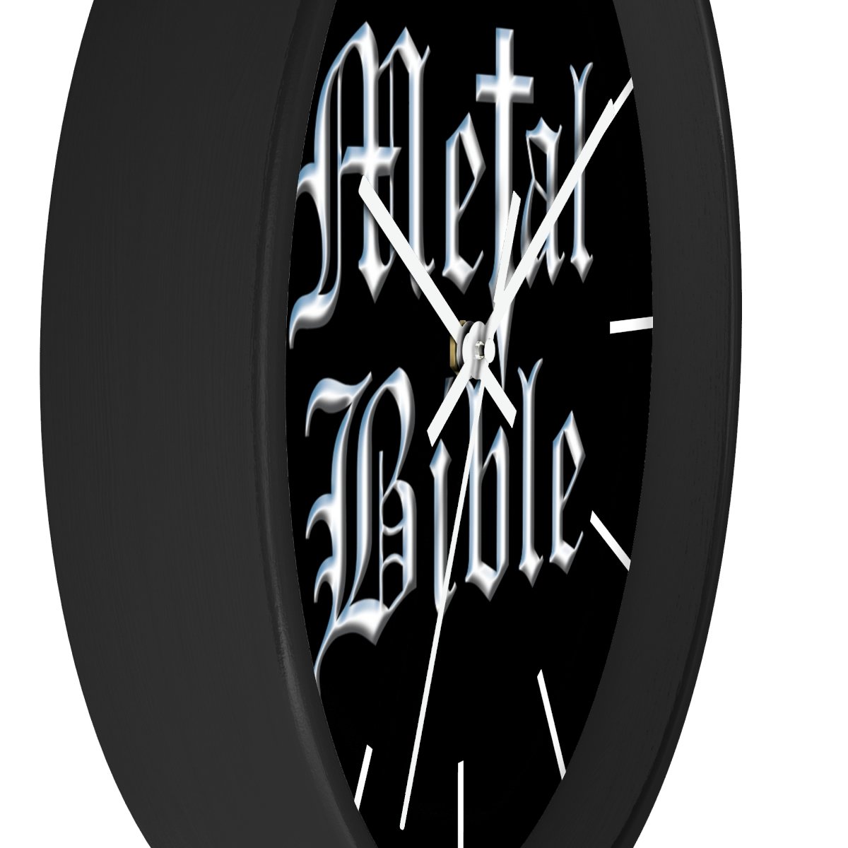 Metal Bible New Logo Wall clock