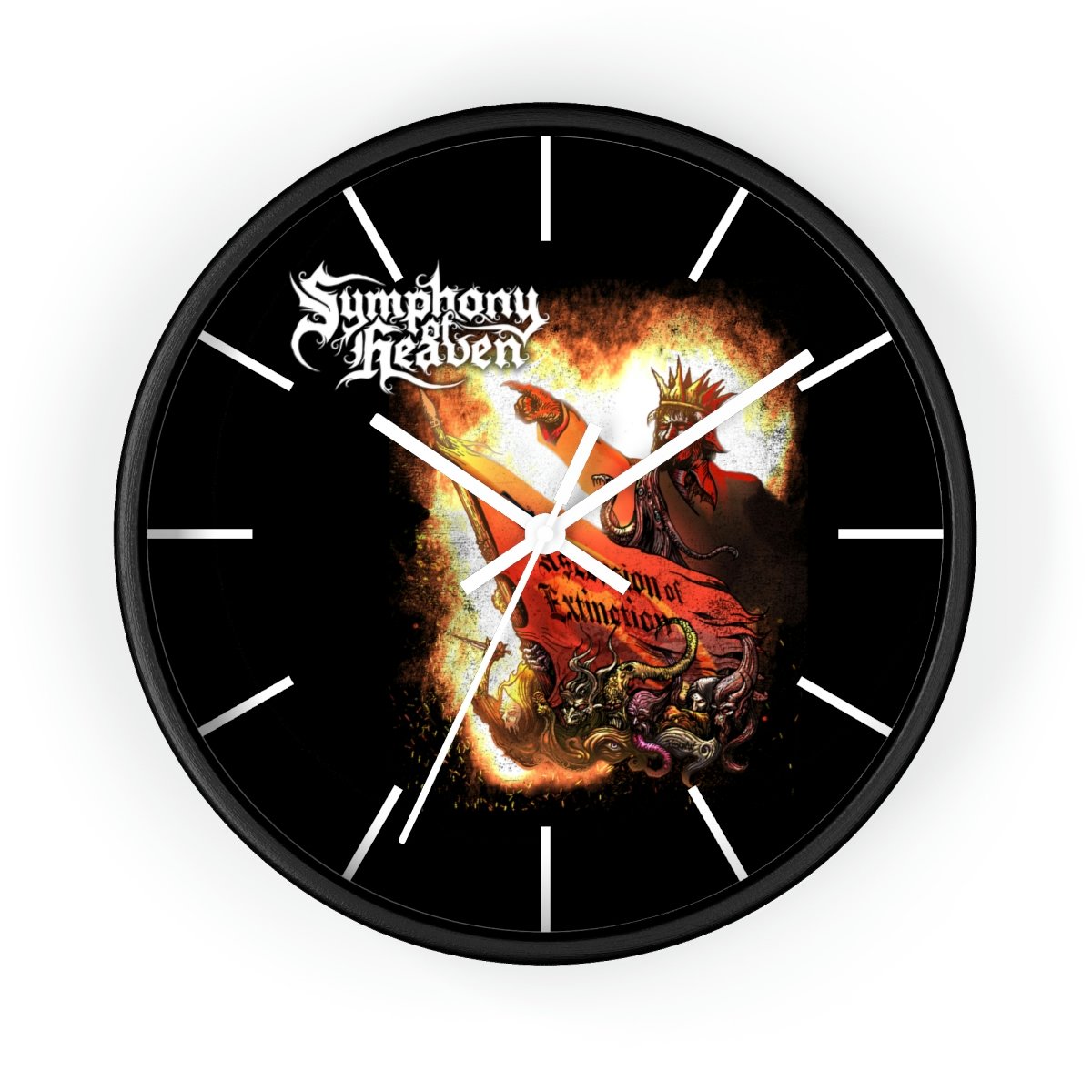 Symphony of Heaven – The Ascension of Extinction Wall clock
