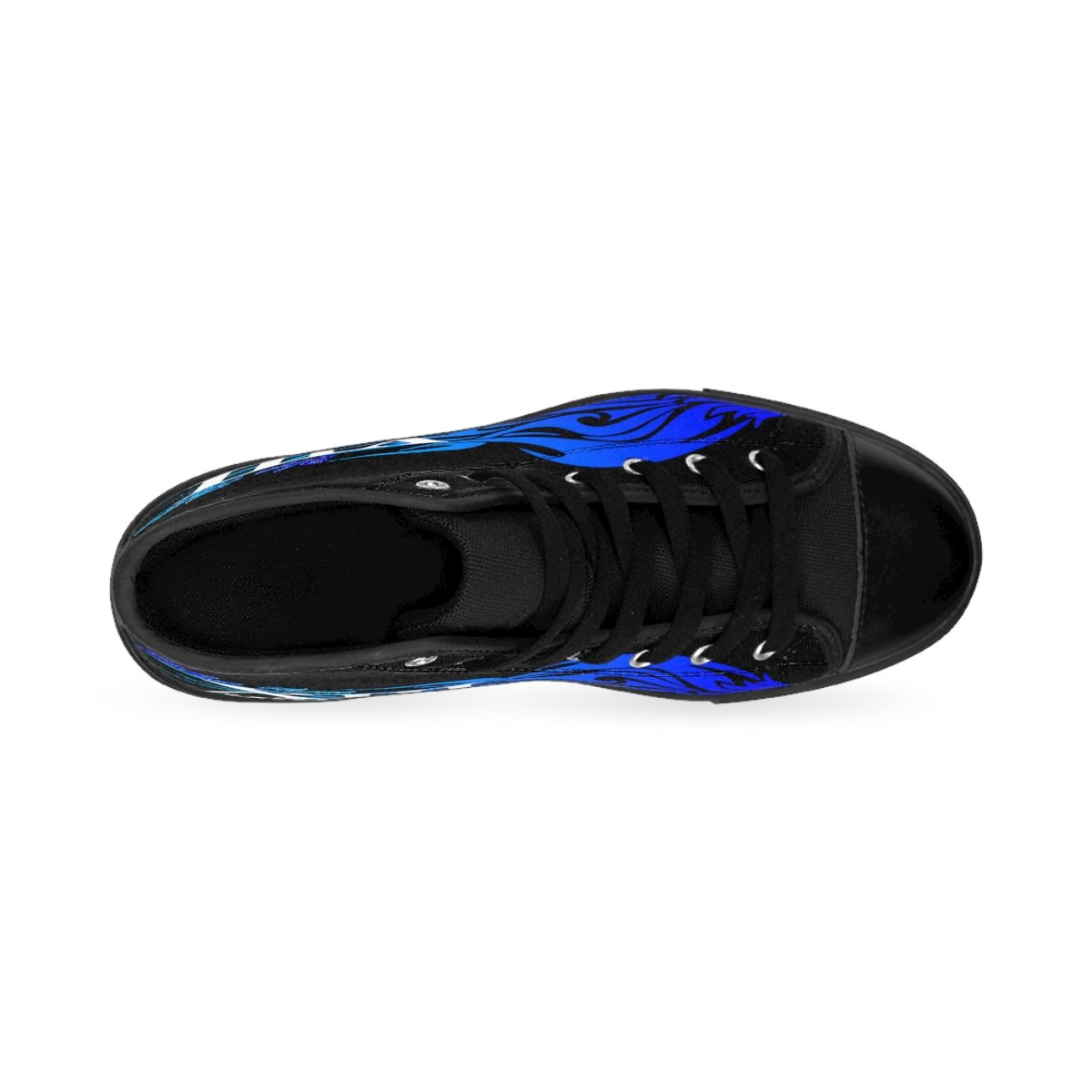 XIII Minutes Blue Flame Men’s High-top Sneakers