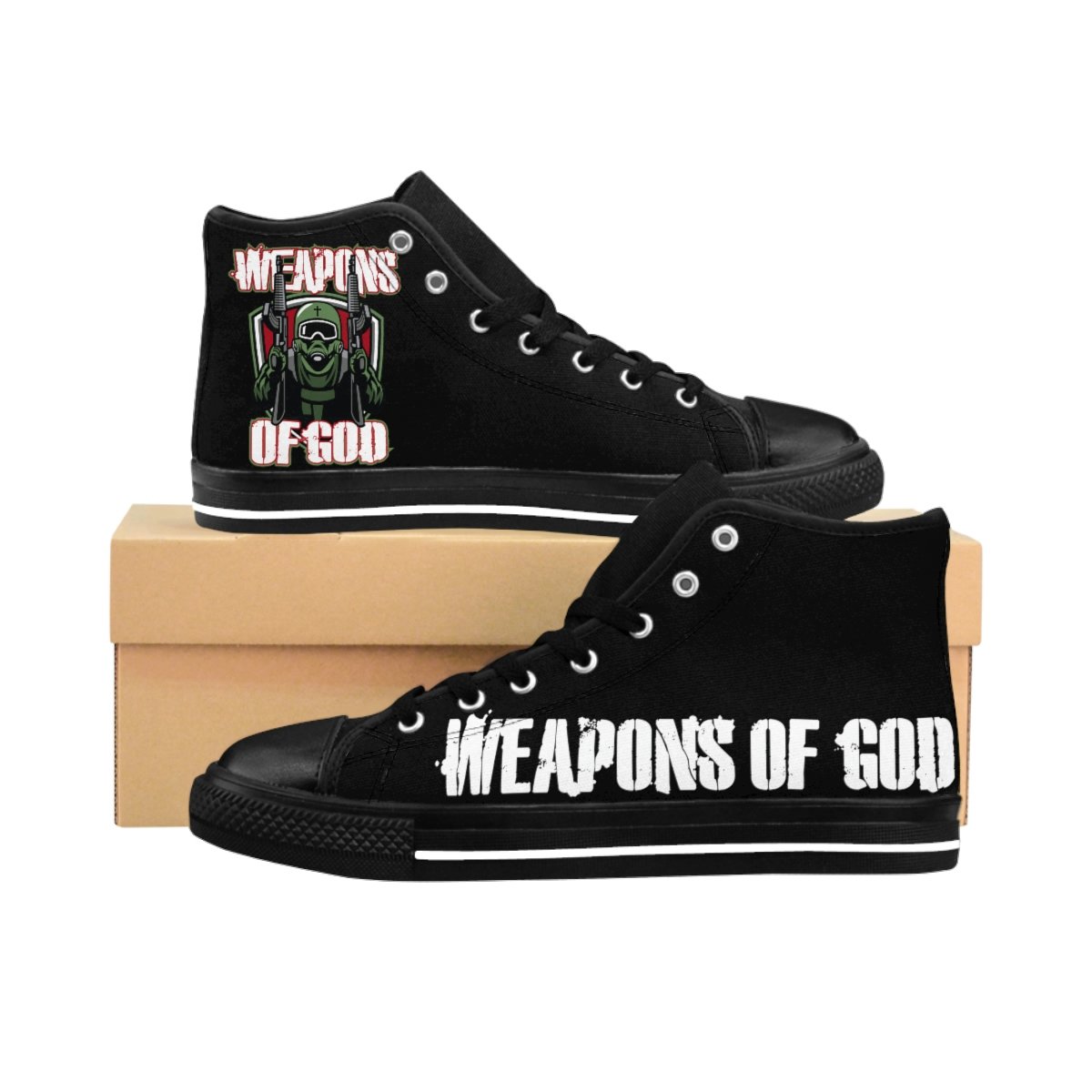 Weapons of God Men’s High-top Sneakers