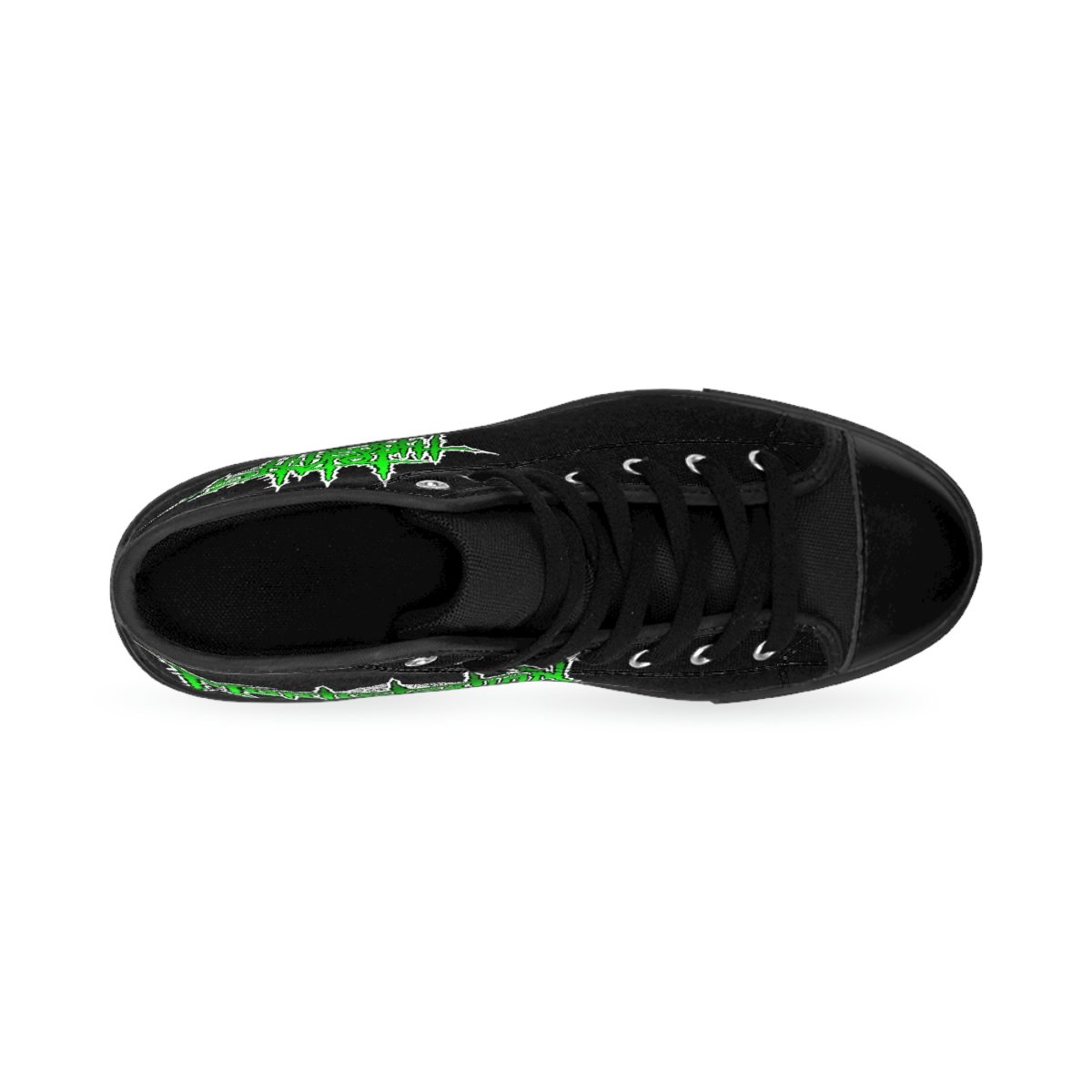 Mortification Total Thrashing Death (Green) Men’s High-top Sneakers