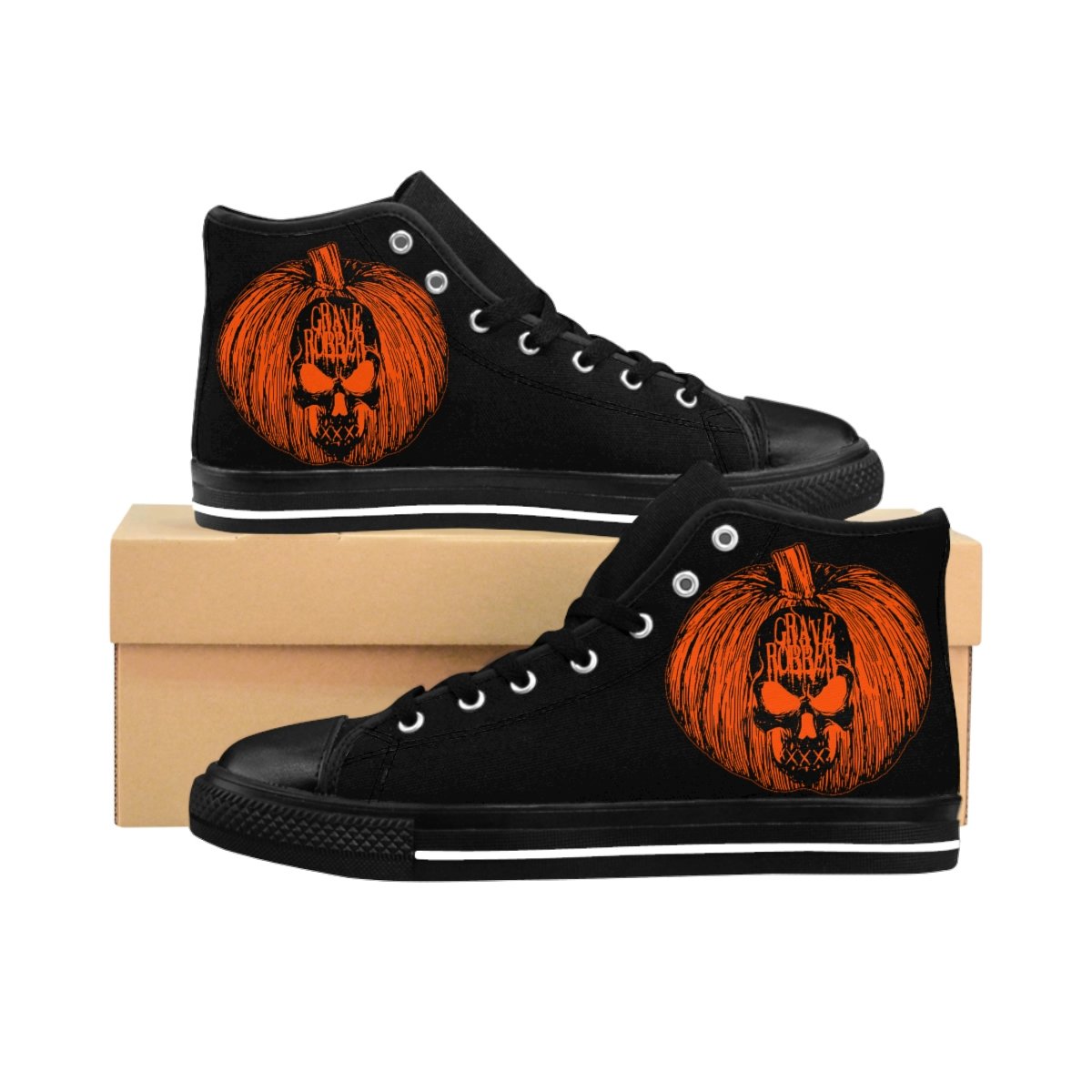Grave Robber Pumpkin Limited Edition Men’s High-top Sneakers
