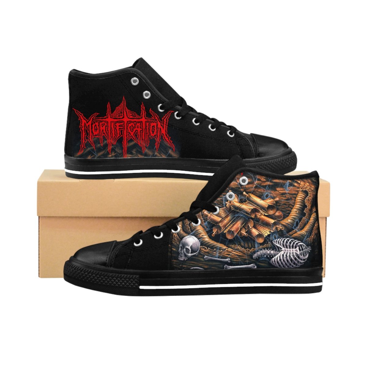 Mortification – Scrolls of the Megilloth Men’s High-top Sneakers
