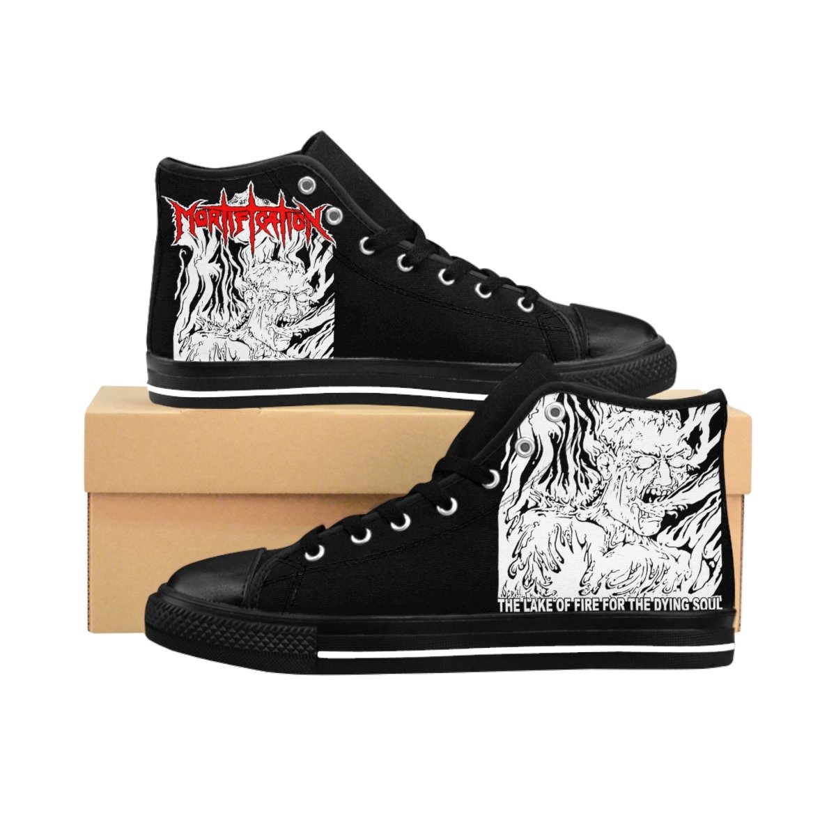 Mortification – The Lake of Fire Men’s High-top Sneakers