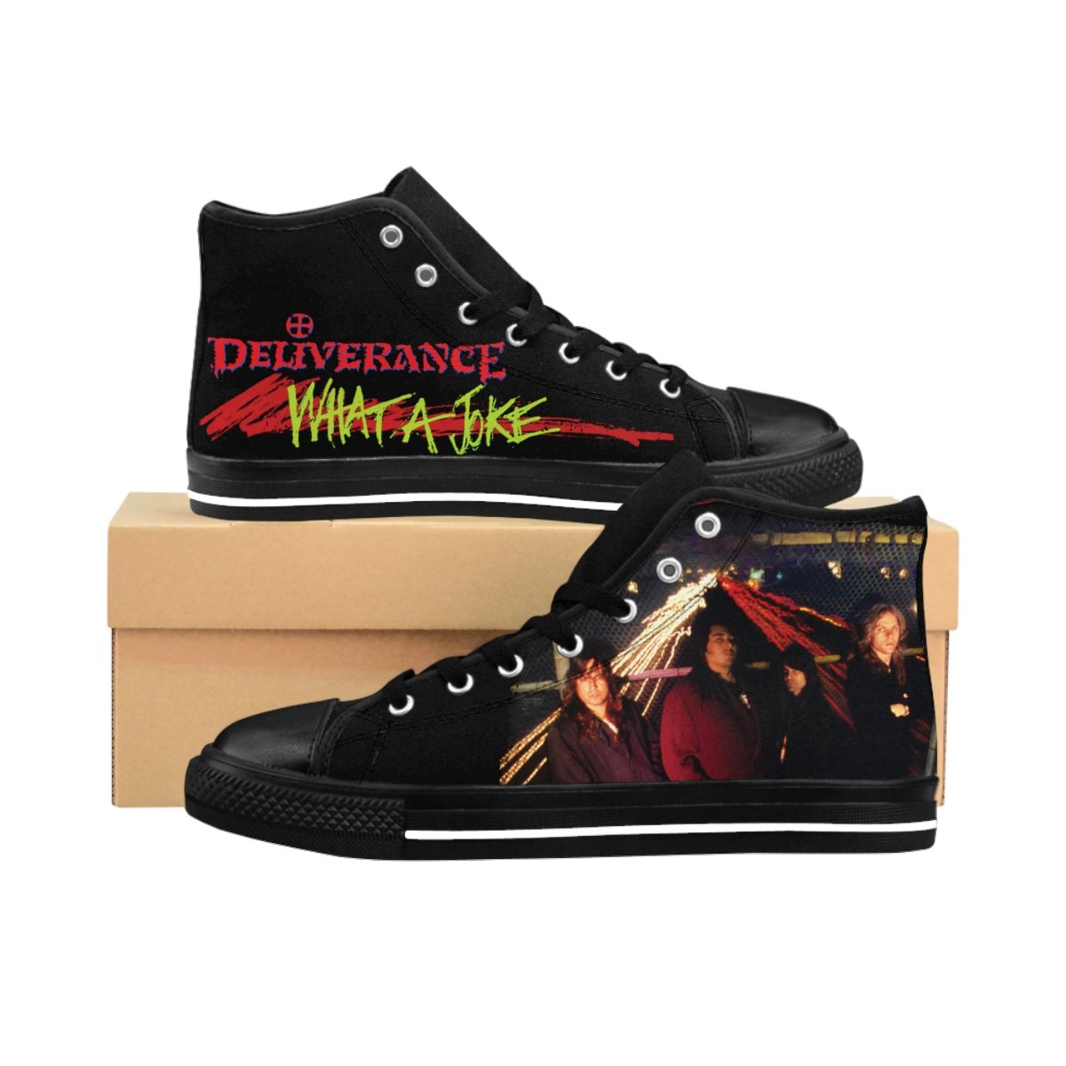 Deliverance – What a Joke Men’s High-top Sneakers