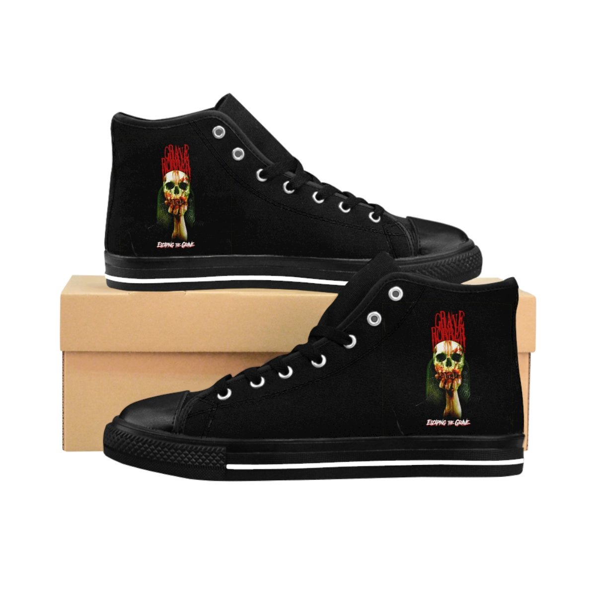 Grave Robber Escaping the Grave Men’s High-top Sneakers
