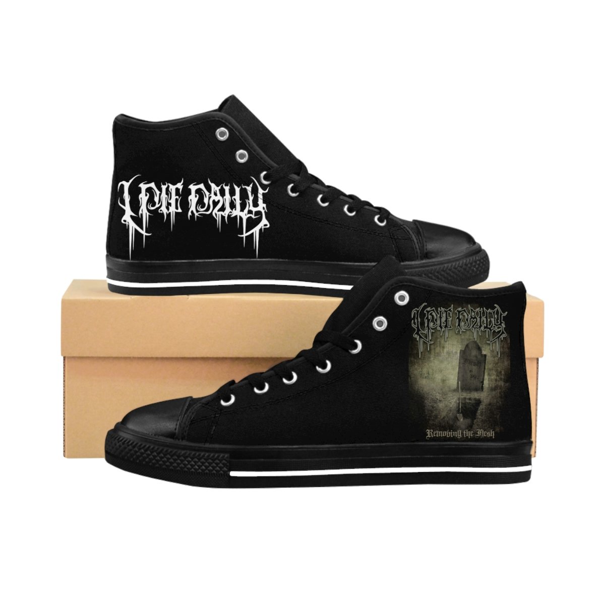 I Die Daily – Removing the Flesh Men’s High-top Sneakers W
