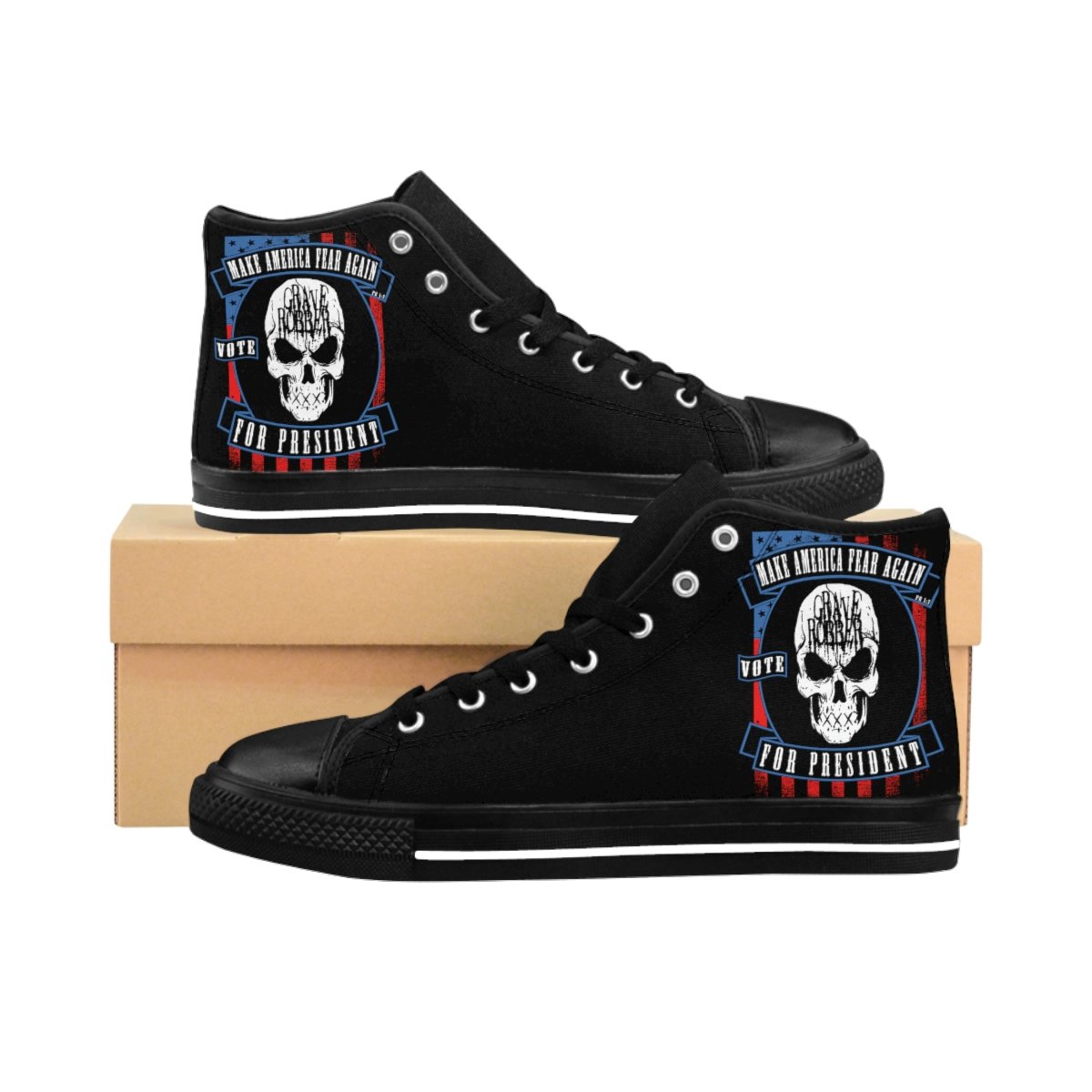 Grave Robber Make America Fear Again Women’s High-top Sneakers