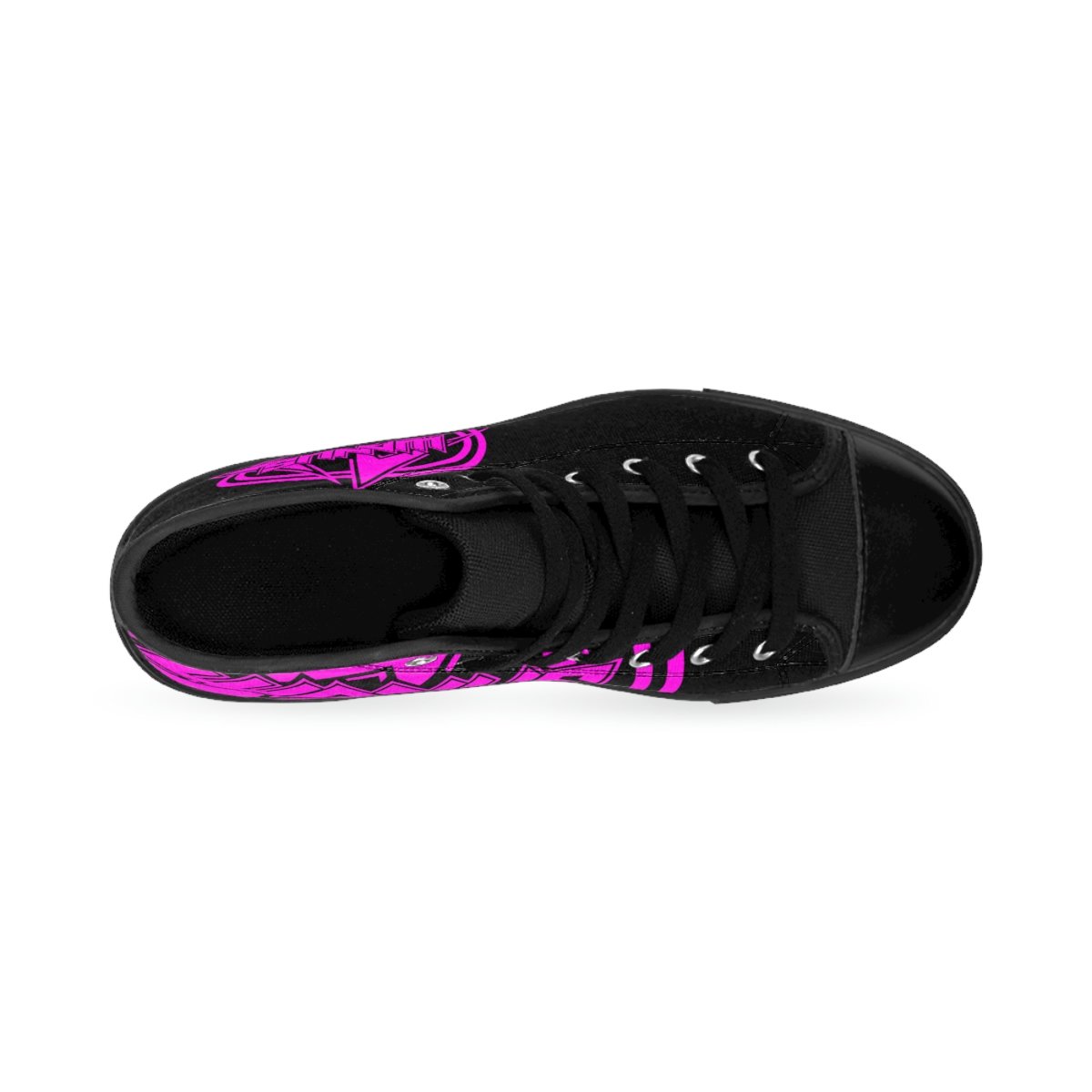 Wanus – Pink Logo Women’s High-top Sneakers
