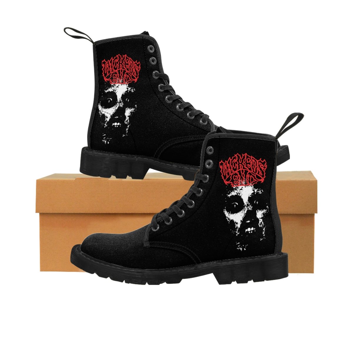 Wickeds End – Zombie Girl Canvas Boots