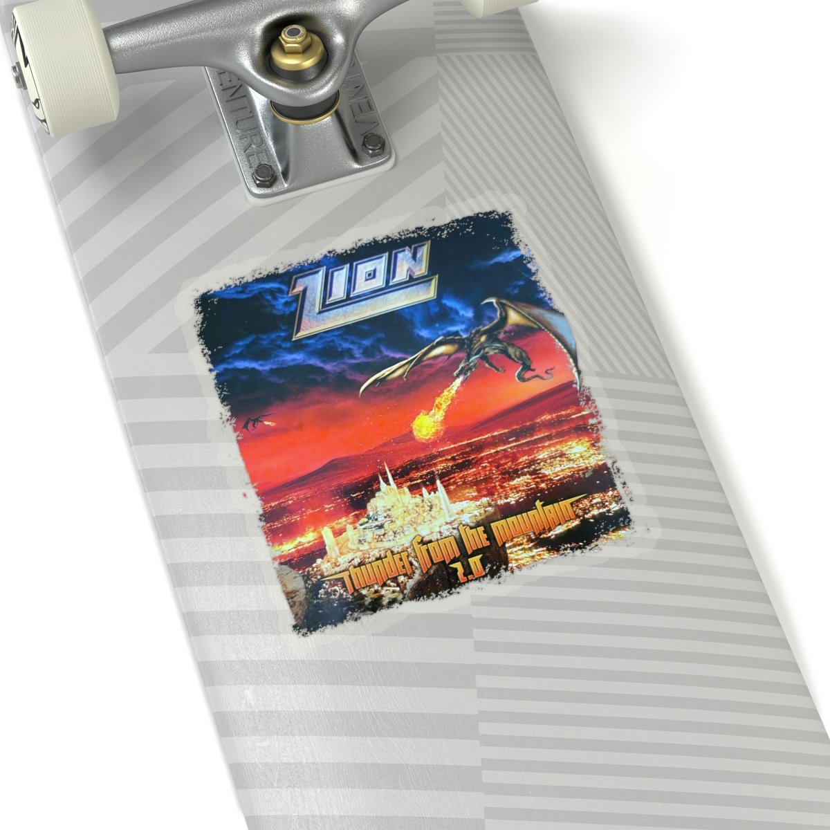 Zion – Thunder From The Mountain 2.0 Die Cut Stickers