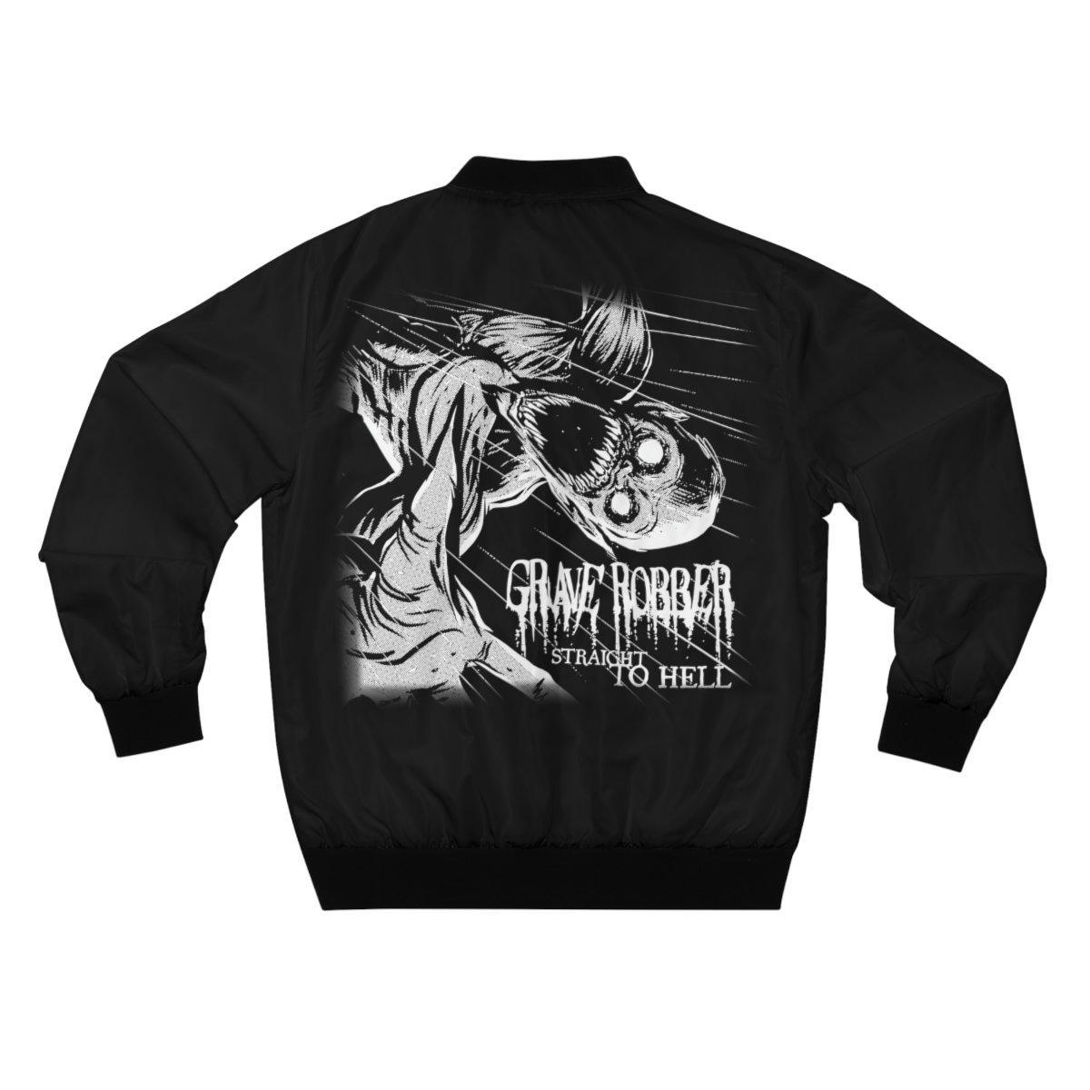Grave Robber – Straight to Hell Men’s Bomber Jacket