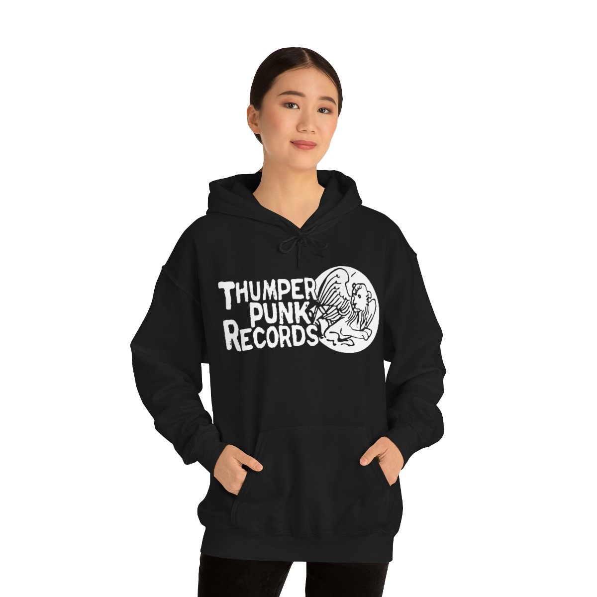 Thumper Punk Records Pullover Hooded Sweatshirt
