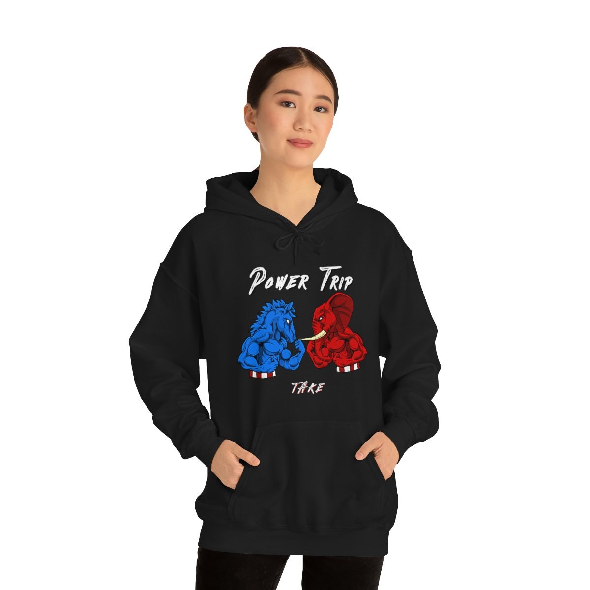 Take – Power Trip Pullover Hooded Sweatshirt