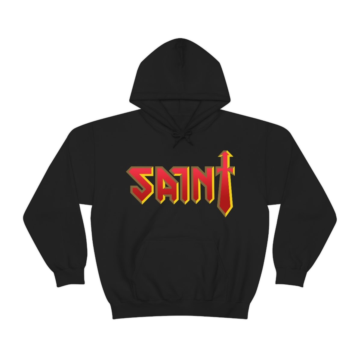Saint Logo Pullover Hooded Sweatshirt