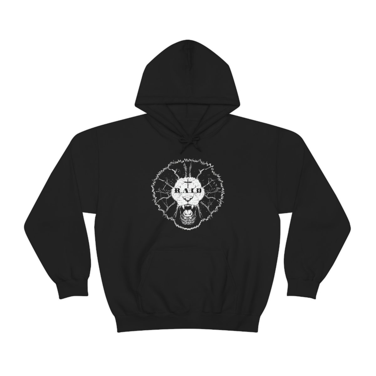 R.A.I.D Lion Pullover Hooded Sweatshirt