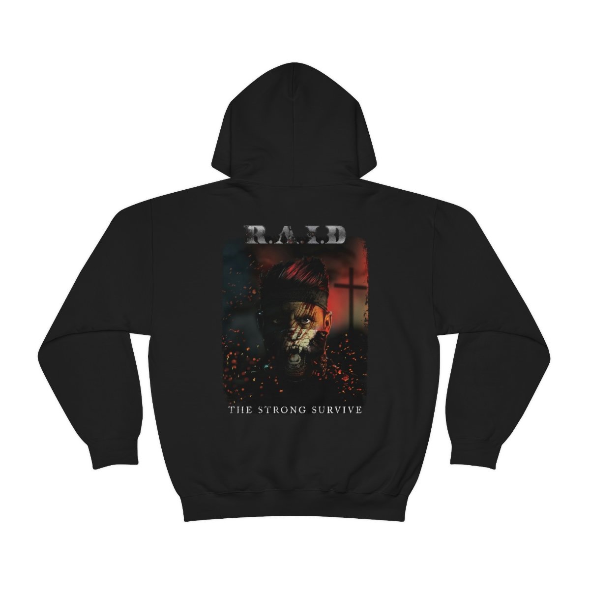 R.A.I.D – The Strong Survive Pullover Hooded Sweatshirt