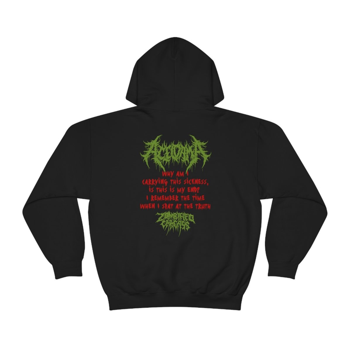 Aceldama – Zombified Carcass Pullover Hooded Sweatshirt
