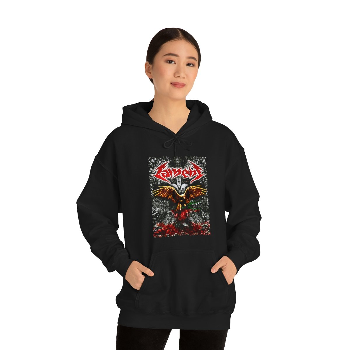 Lament – Playera Aguila con Dragon Pullover Hooded Sweatshirt