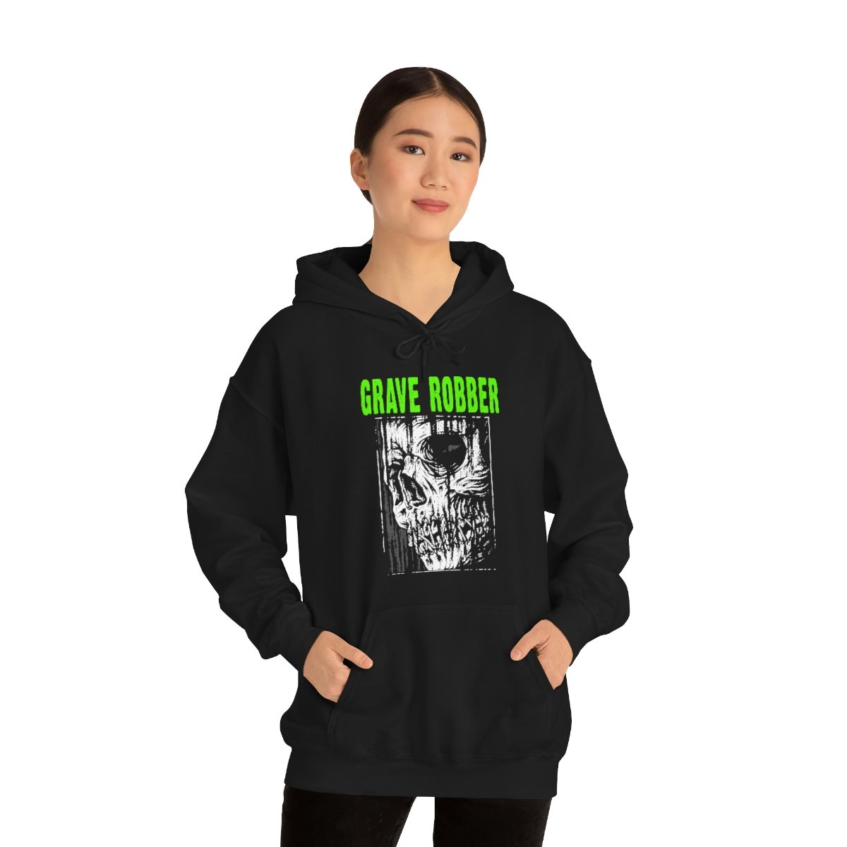 Grave Robber – Silenced Original Version Pullover Hooded Sweatshirt