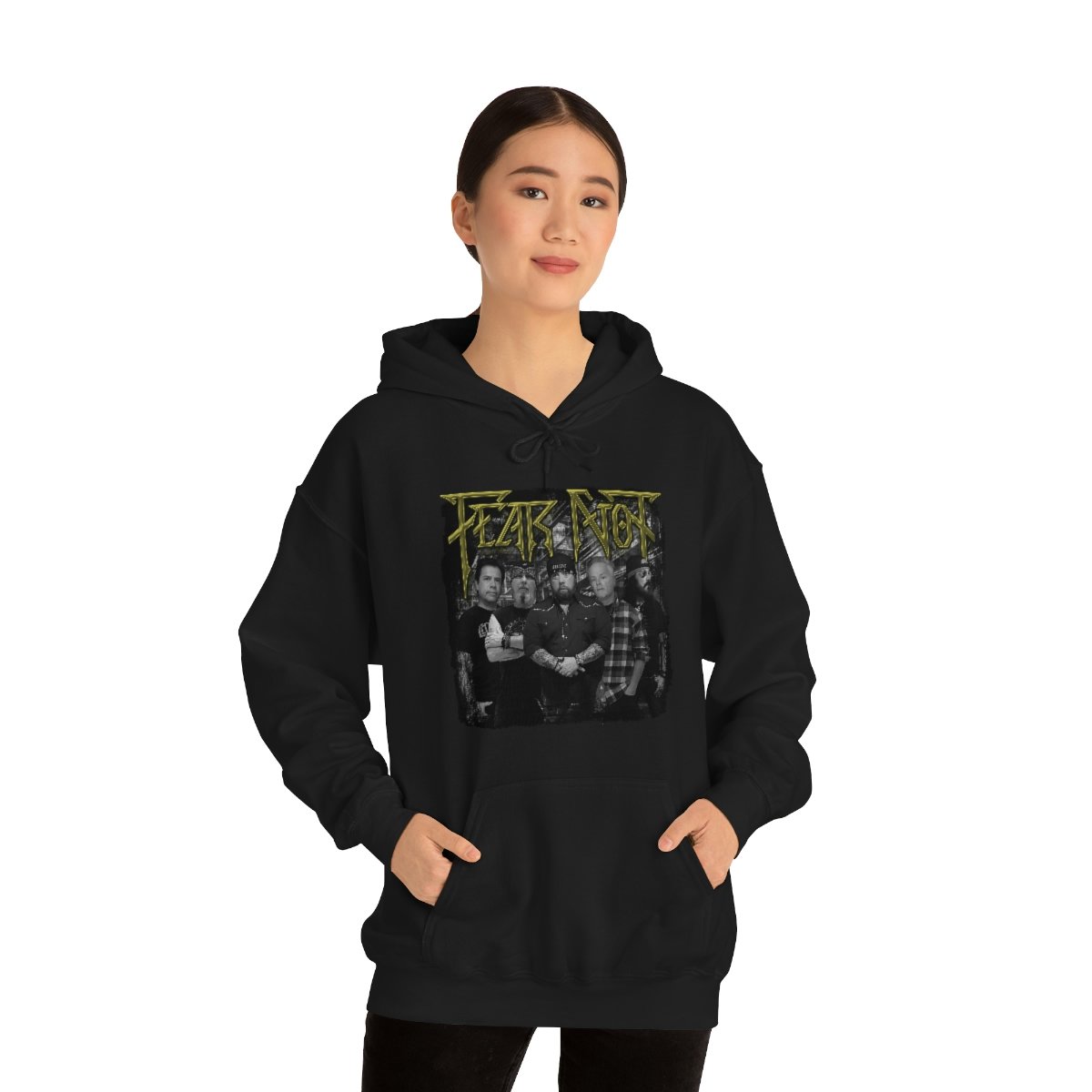Fear Not Band Photo Pullover Hooded Sweatshirt