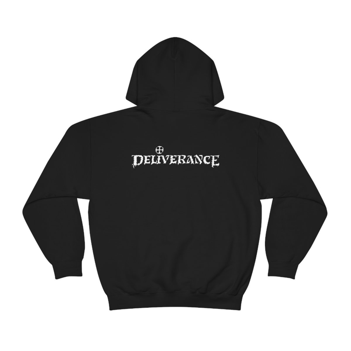 Deliverance Disintegrating Cross Pullover Hooded Sweatshirt