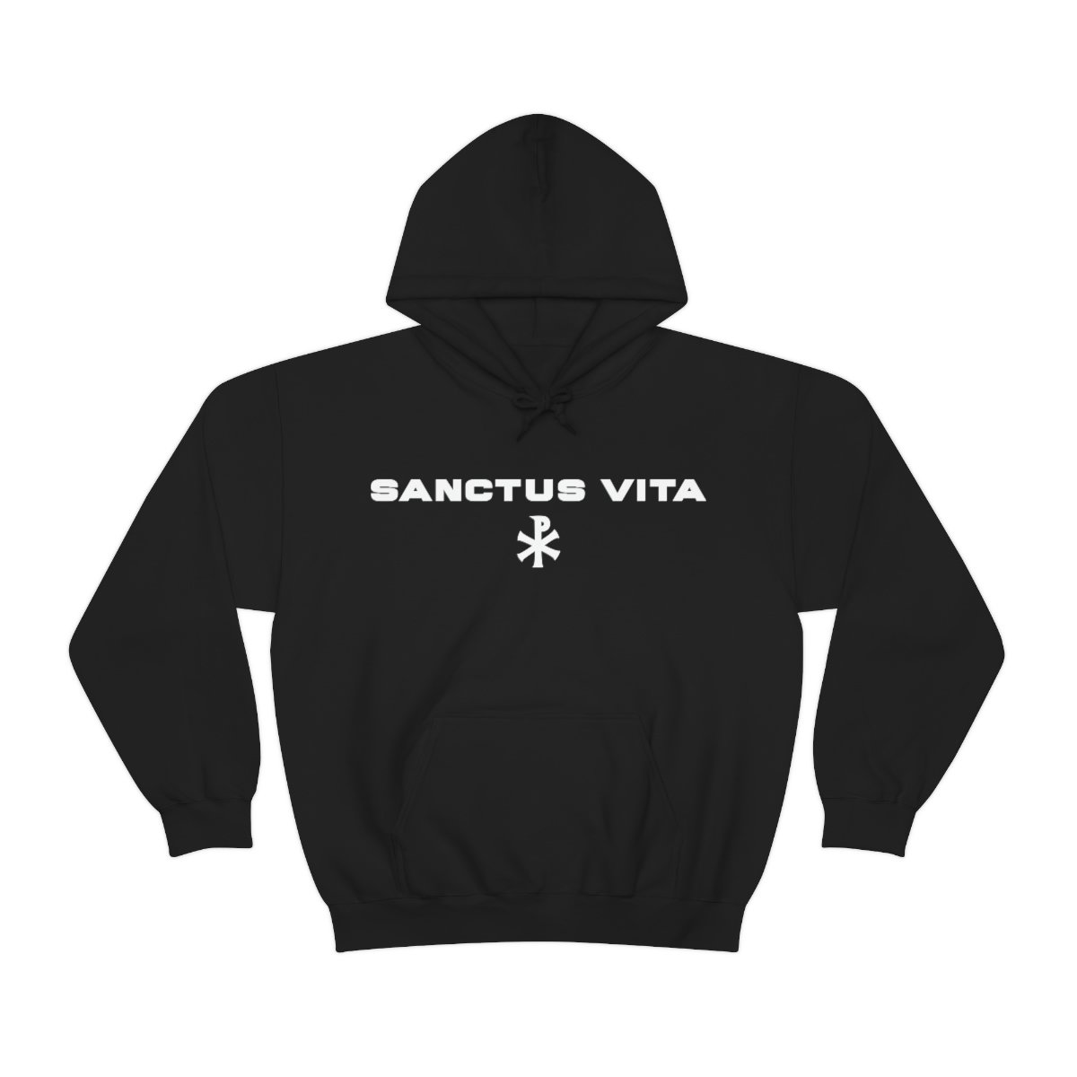 Sanctus Vita Logo Pullover Hooded Sweatshirt