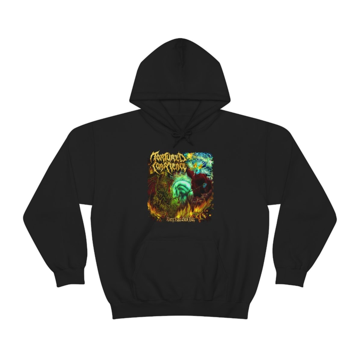 Tortured Conscience – Every Knee Shall Bow Pullover Hooded Sweatshirt