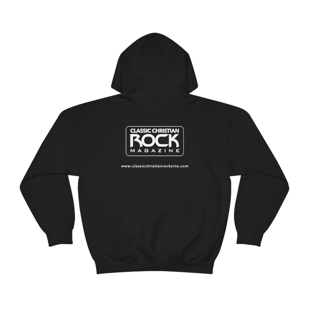 Classic Christian Rock Magazine Pullover Hooded Sweatshirt