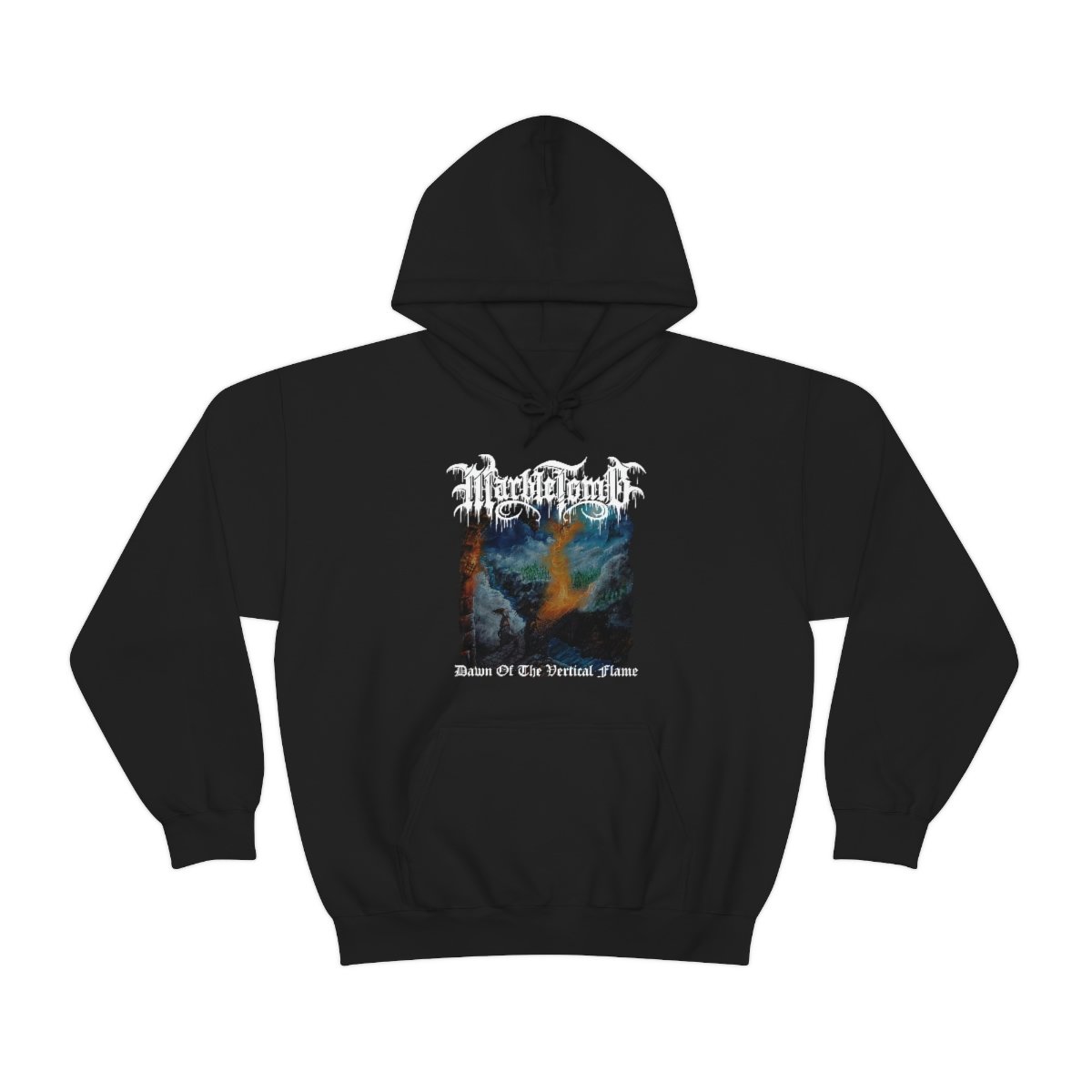Marble Tomb – Dawn of The Vertical Flame Pullover Hooded Sweatshirt
