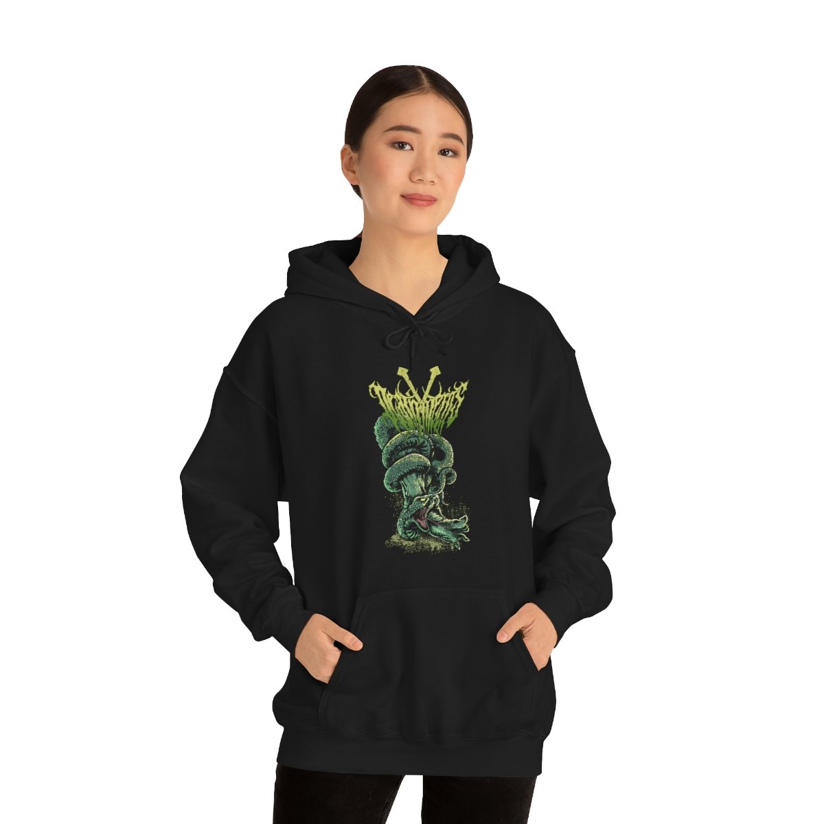Deathmerits – Snake Pullover Hooded Sweatshirt