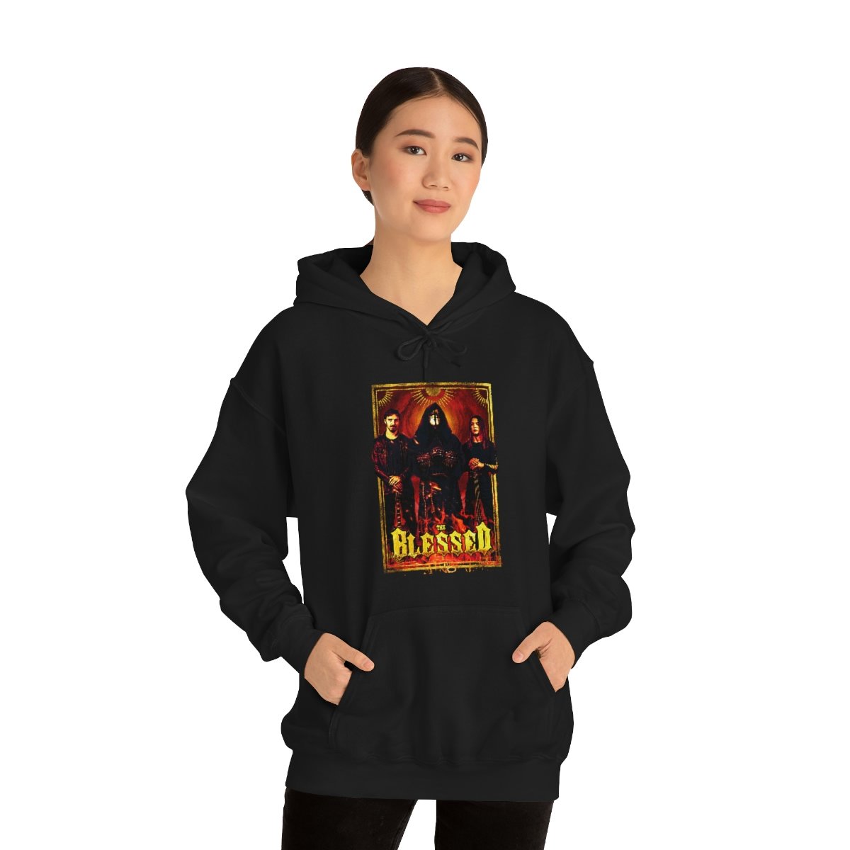 The Blessed Band Photo Pullover Hooded Sweatshirt