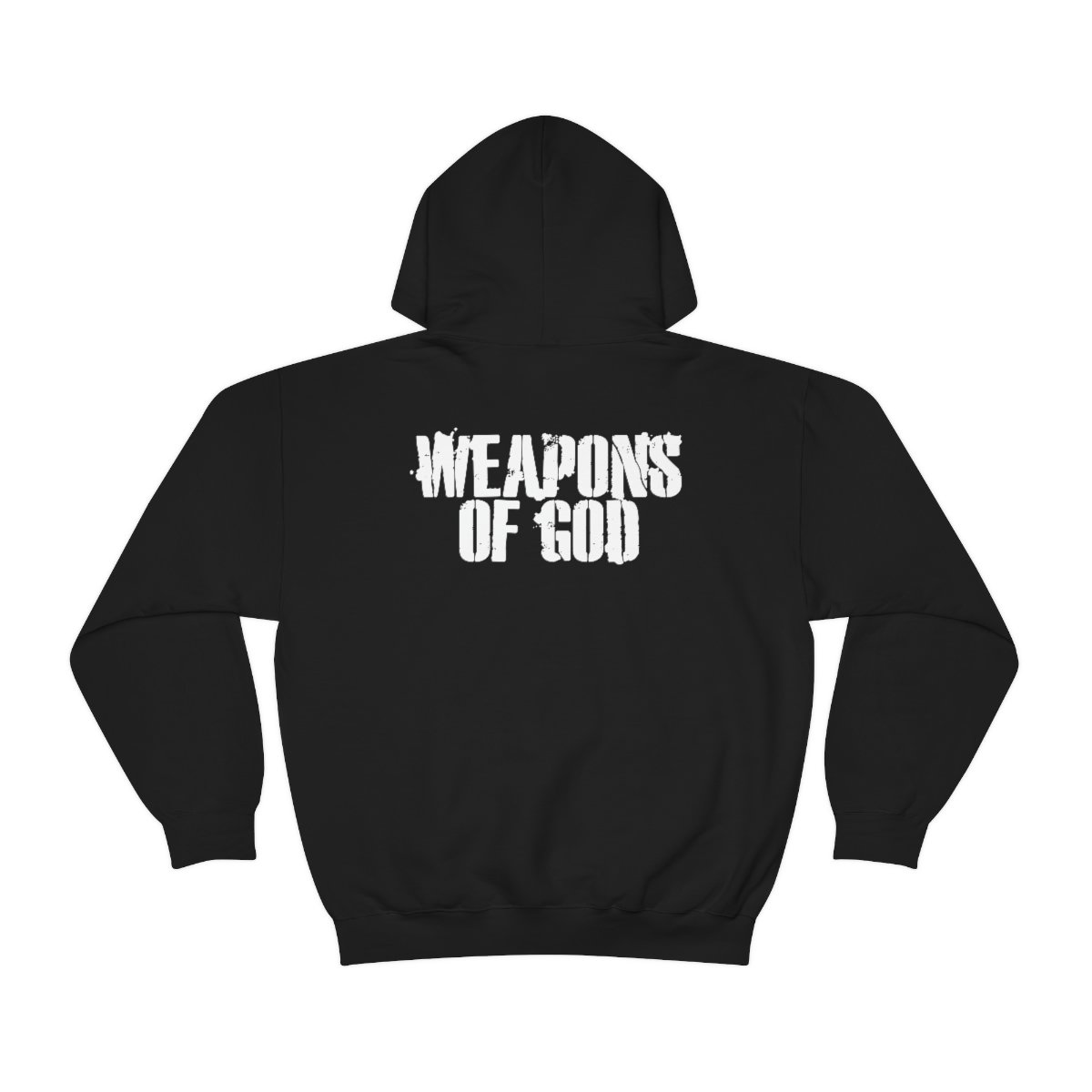 Weapons of God Emblem Logo Pullover Hooded Sweatshirt