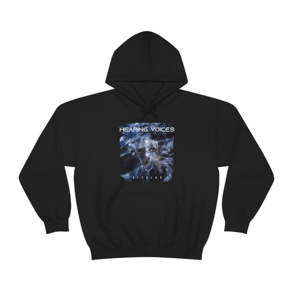 Hearing Voices – Bipolar Pullover Hooded Sweatshirt