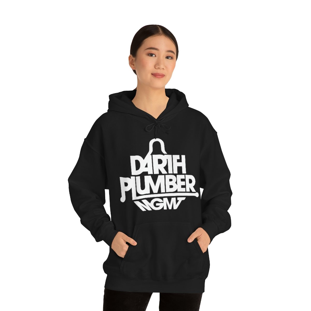 Darthplumber Artist Management Logo Pullover Hooded Sweatshirt