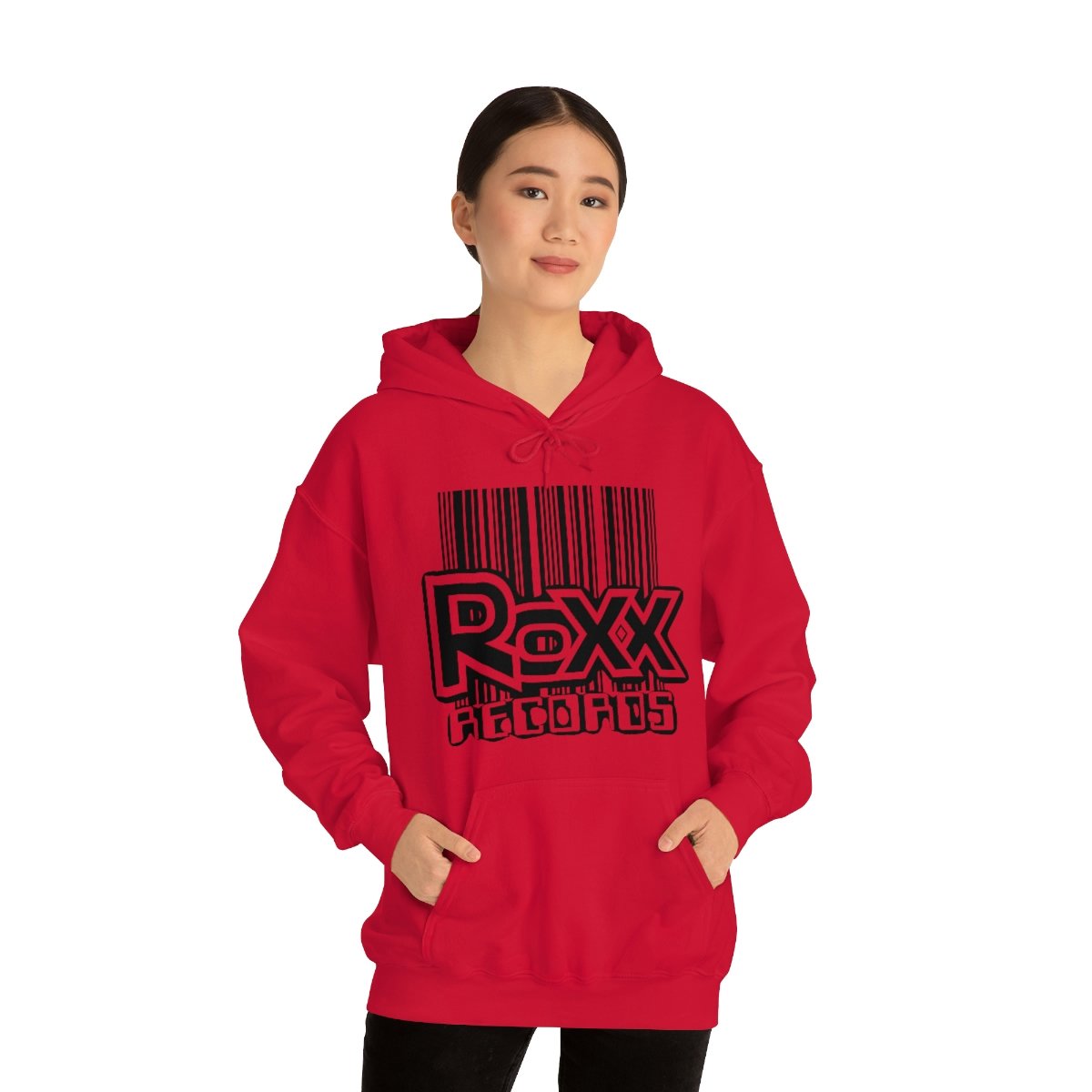 Roxx Records Logo Pullover Hooded Sweatshirt