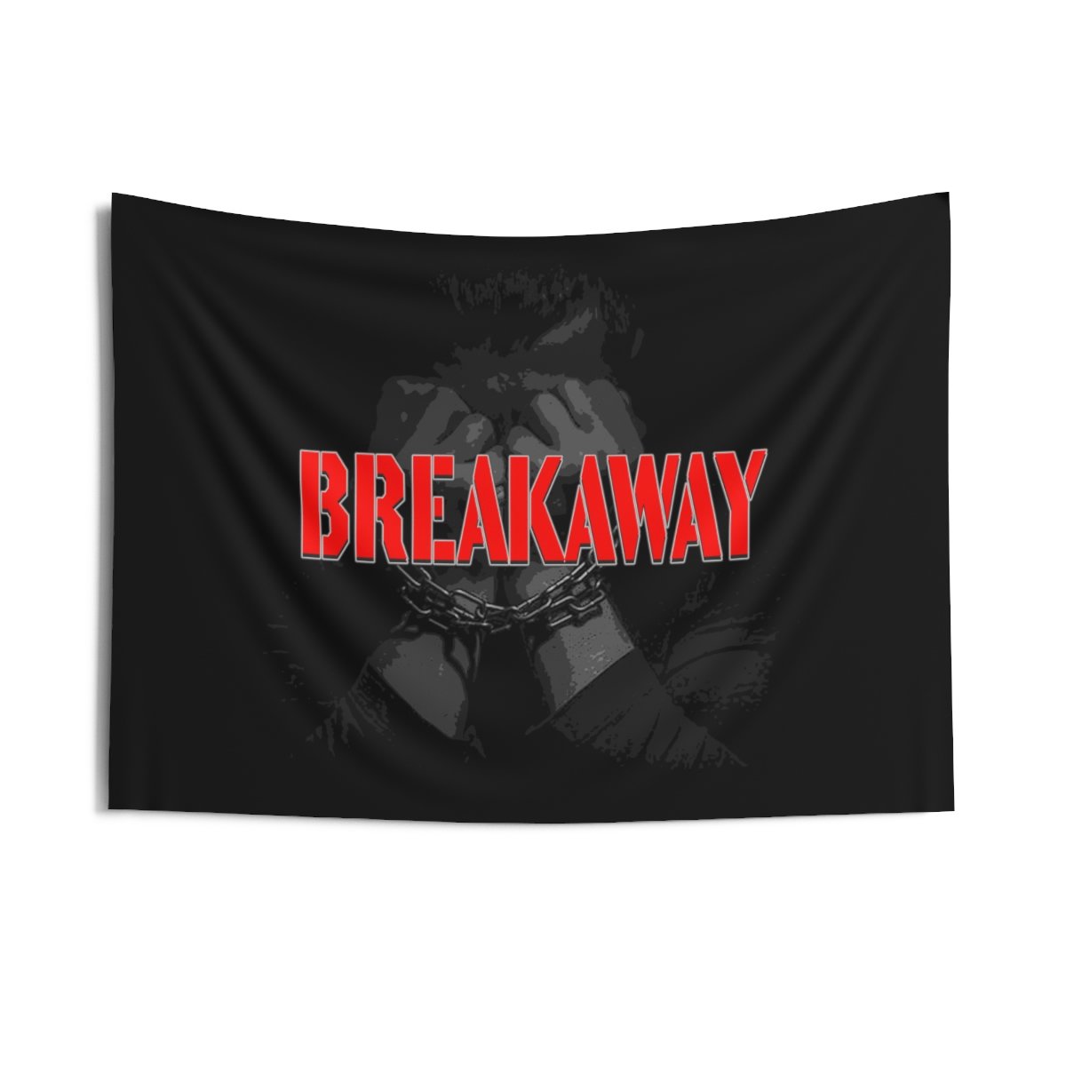 Breakaway – In Chains Black Indoor Wall Tapestries